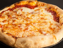 a small cheese pizza