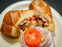 a chicken sub
