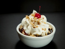 a sundae bowl