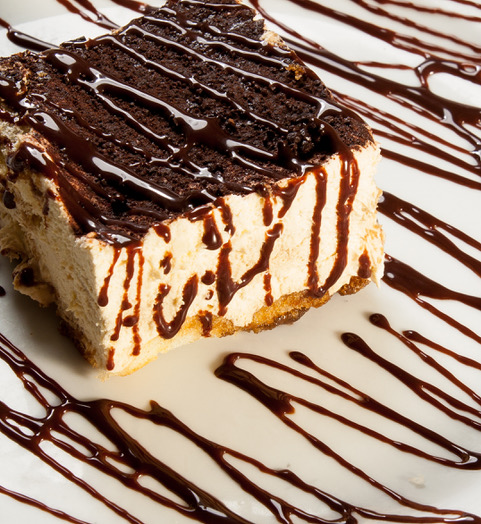 a slice of tiramisu - lightbox