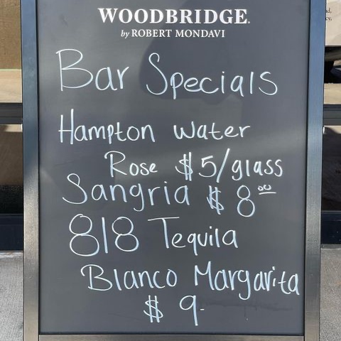 WoodBridge bar specials